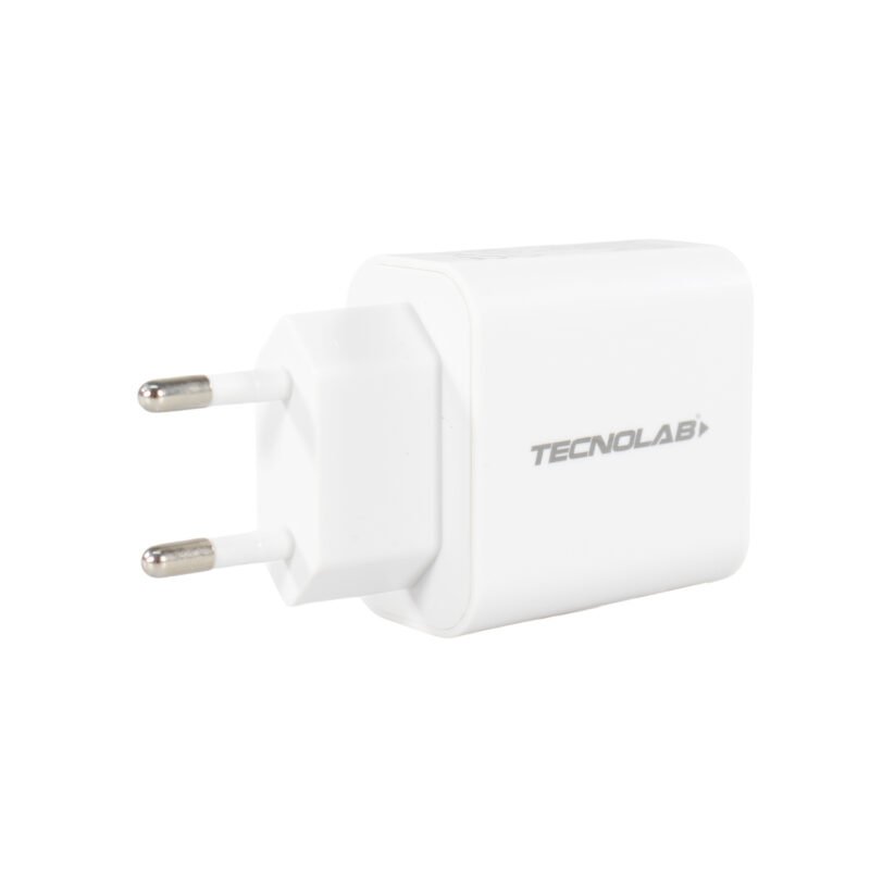 cargador tecnolab qc 3.0 usb 18w con cable usb a tipo c. certificacion sec. white — vista 10