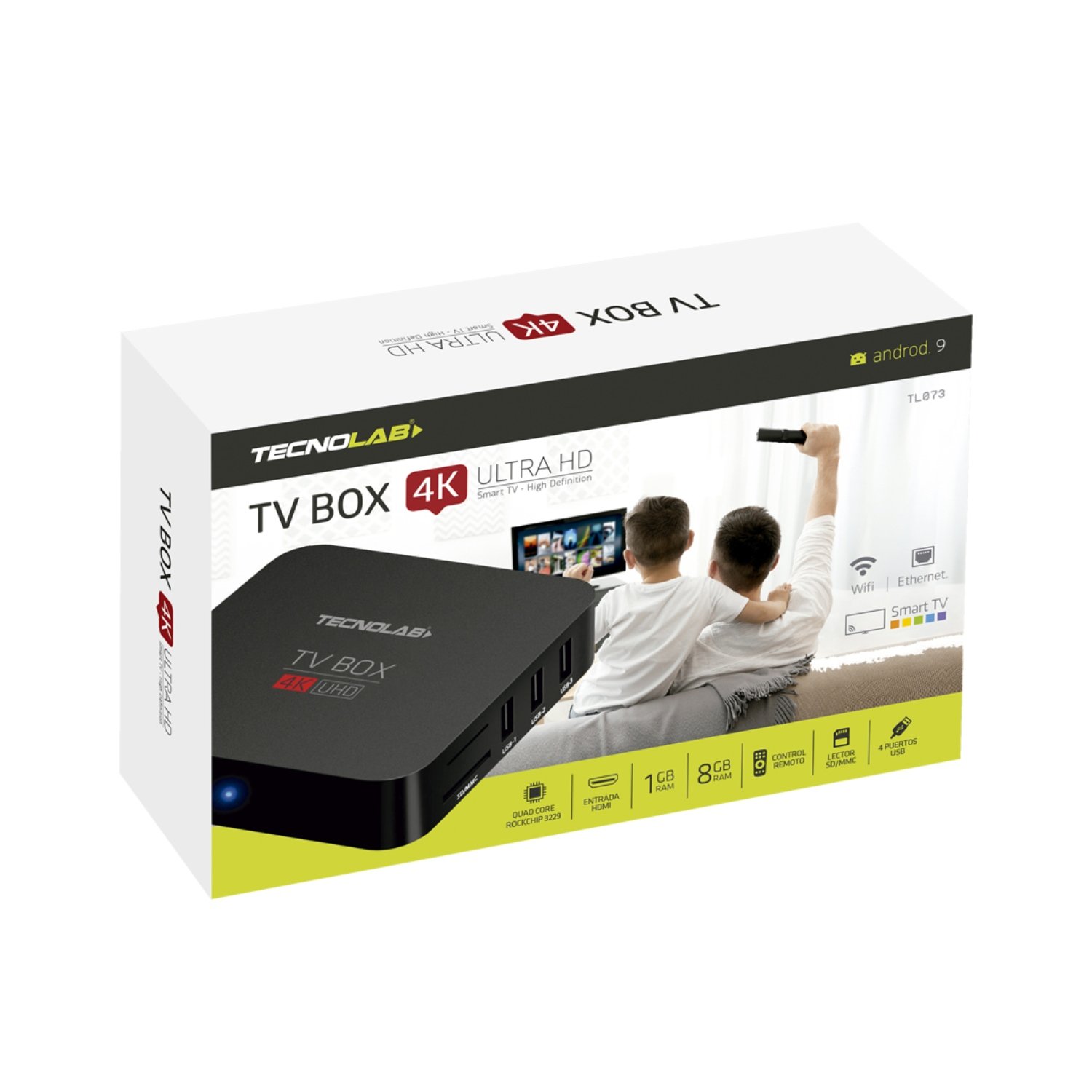 tv box smart android 9, 1+8 gb tv box smart android 9, 1+8 gb