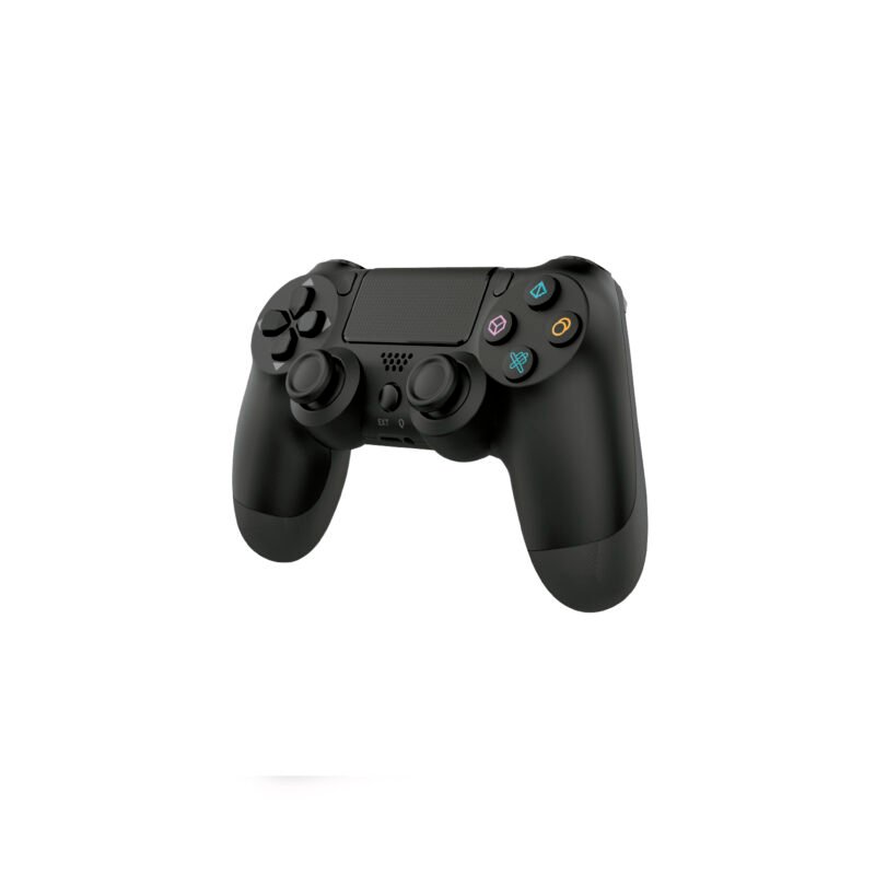 control tecnolab ps4 inalambrico, compatible pc, sensores 6 eje, touchpad, vibracion doble, bateria 1000mah. black — vista 2