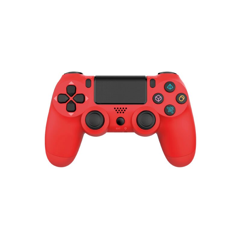 control tecnolab ps4 inalambrico, compatible pc, sensores 6 eje, touchpad, vibracion doble, bateria 1000mah. red