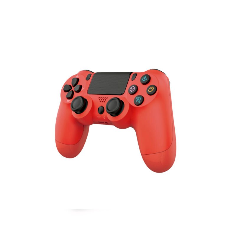 control tecnolab ps4 inalambrico, compatible pc, sensores 6 eje, touchpad, vibracion doble, bateria 1000mah. red — vista 2