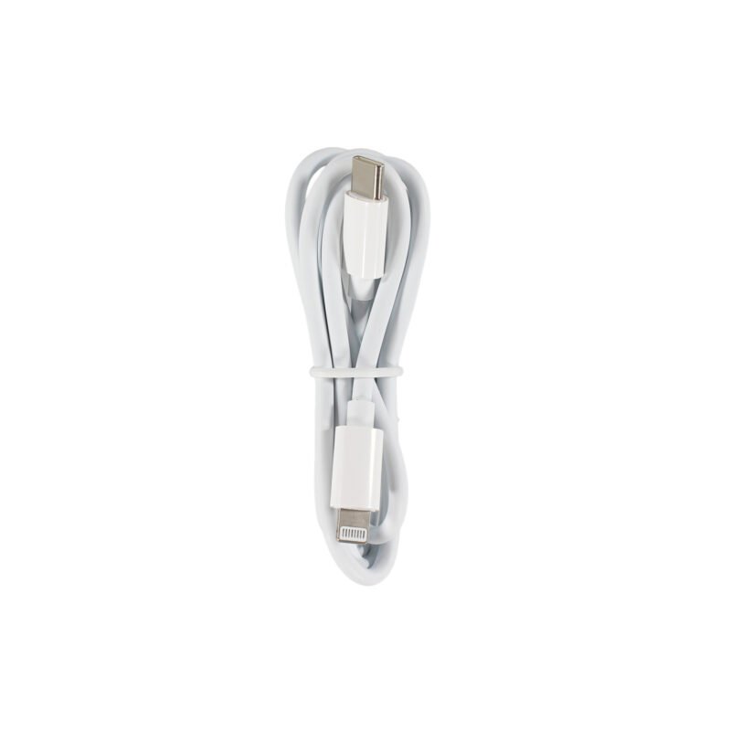 cargador tecnolab salida tipo c 18w con cable tipo c a lightning. certificacion sec. white — vista 15
