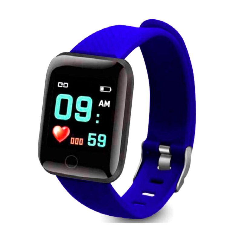 reloj smartwatch touch monitor de salud blue