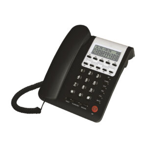 telefono de sobremesa tecnolab con visor black