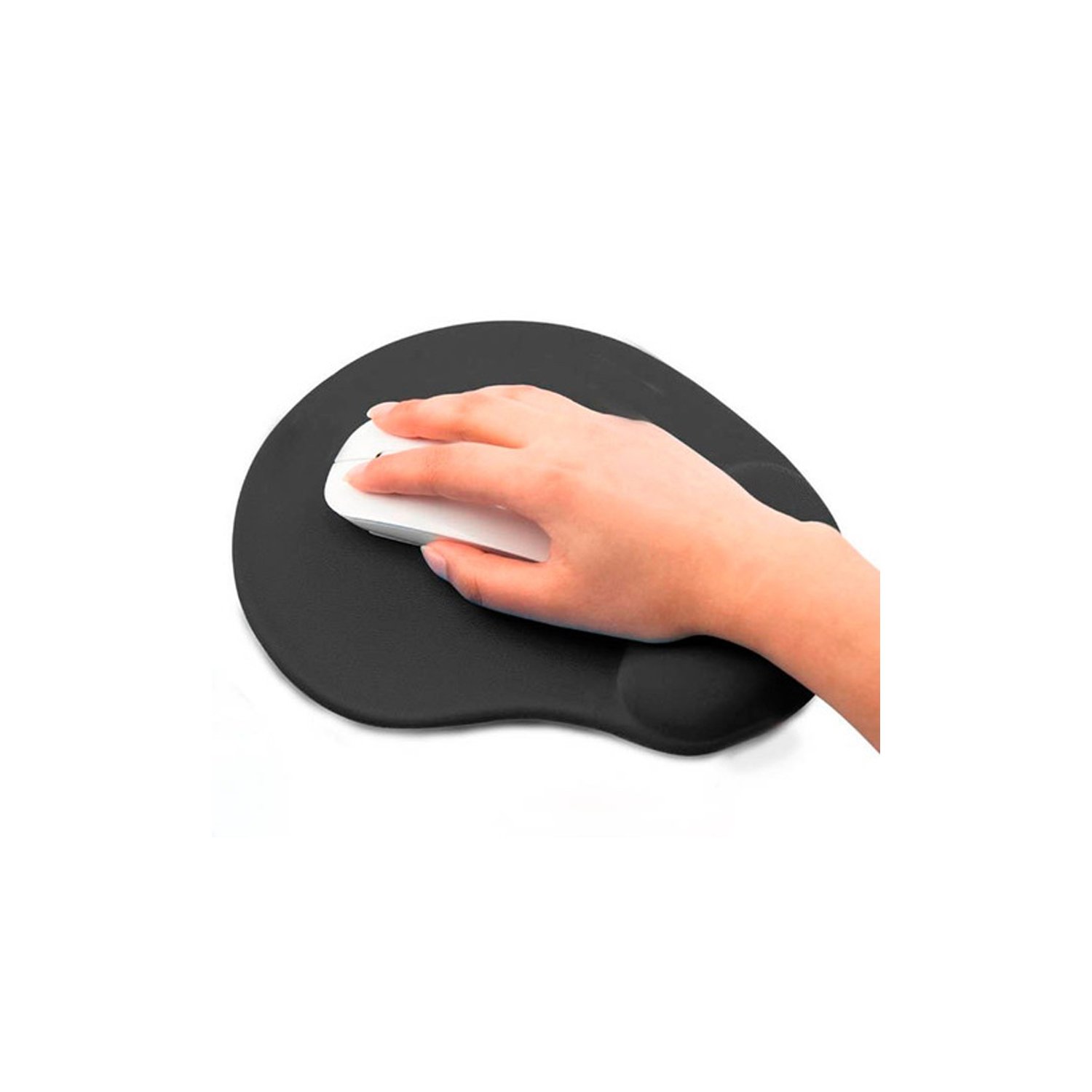 mousepad de gel con pad black mousepad de gel con pad black