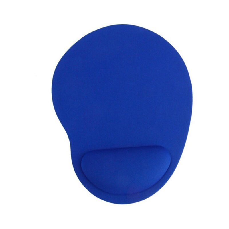 mousepad tecnolab de gel, reduce presion, mas precision y comodidad. blue