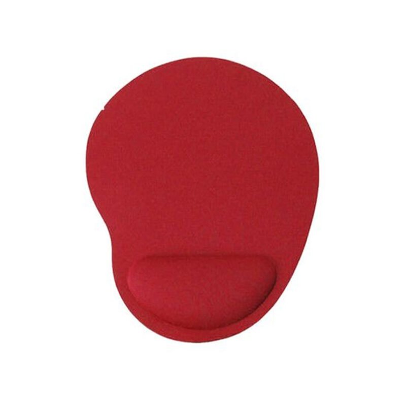 mousepad tecnolab de gel, reduce presion, mas precision y comodidad. red