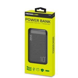 powerbank 10000 mah, black