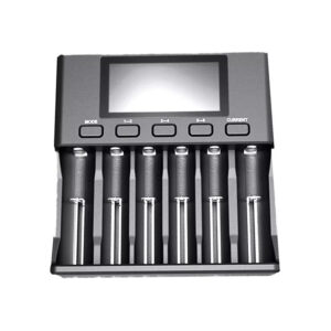 cargador pilas 18650, 26650, 21700, 18350 aa aaa 3.7v / 3.2v / 1.2v / nimh lithium