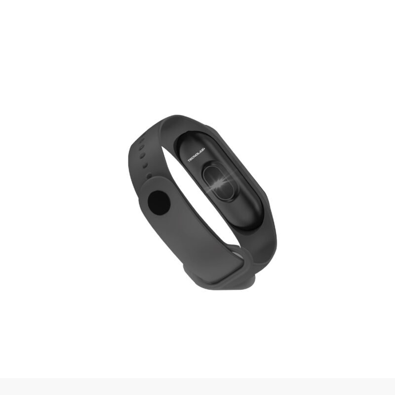 smart bracelet conexion wireless bt v4.0, ip67, oxigeno, presion, pantalla 0.96", 7 dias uso, carga clip, black — vista 3