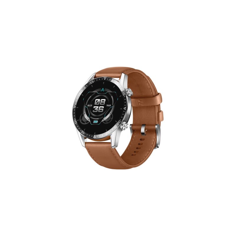 reloj smartwatch tipo analogo bt v4.0 / brown — vista 3
