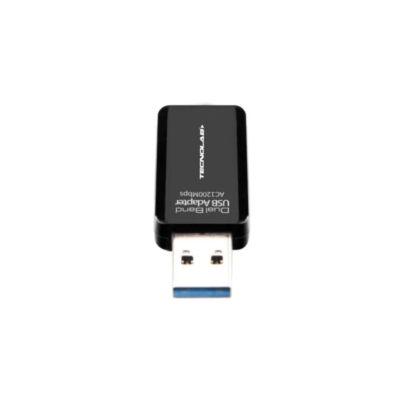 adaptador antena wifi usb dual band 2.4g y 5g 600 ghz — vista 3