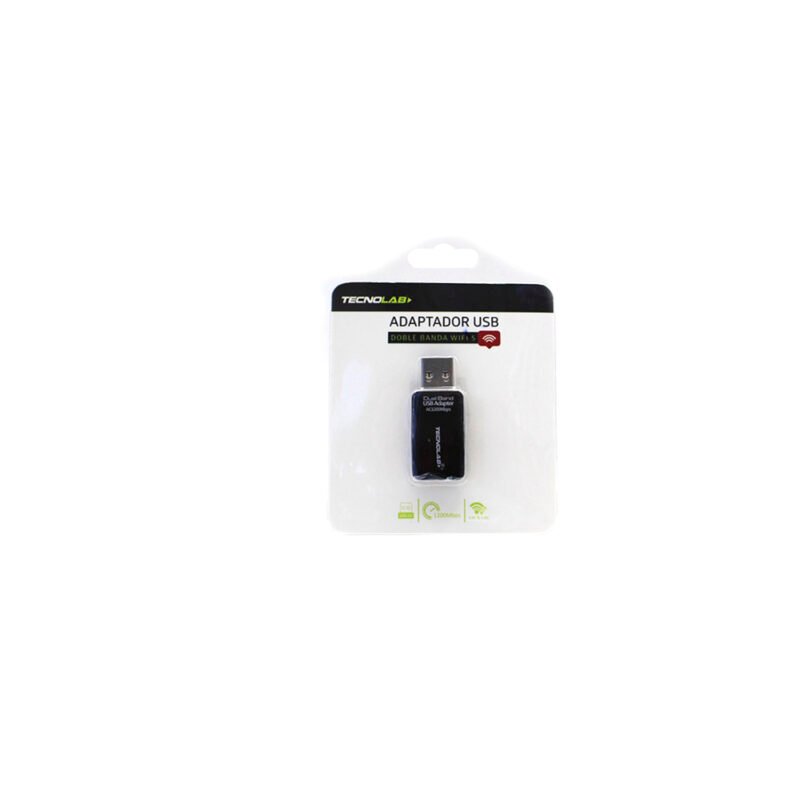 adaptador antena wifi usb dual band 2.4g y 5g 600 ghz — vista 5