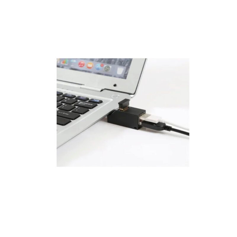 adaptador tecnolab mini 3.0 3 en 1, plug & play, material abs, interfaz usb3.0/usb2.0, peso: 0.021g. — vista 3