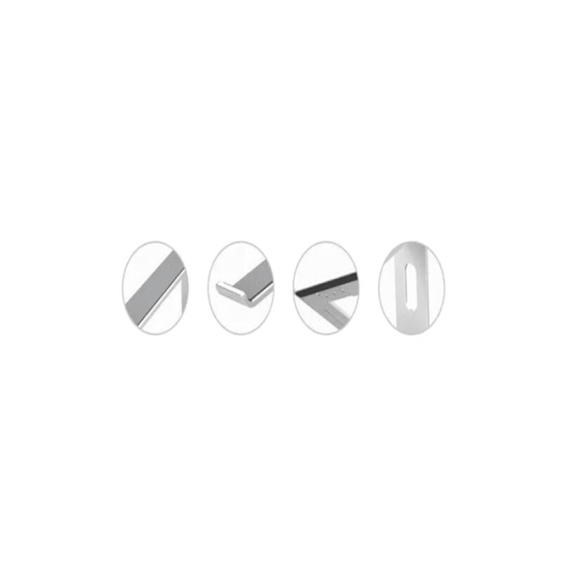 soporte tecnolab para laptop, diseÑo de aluminio abierto, soporte acolchado antideslizante, ergonomico y desmontable. — vista 2