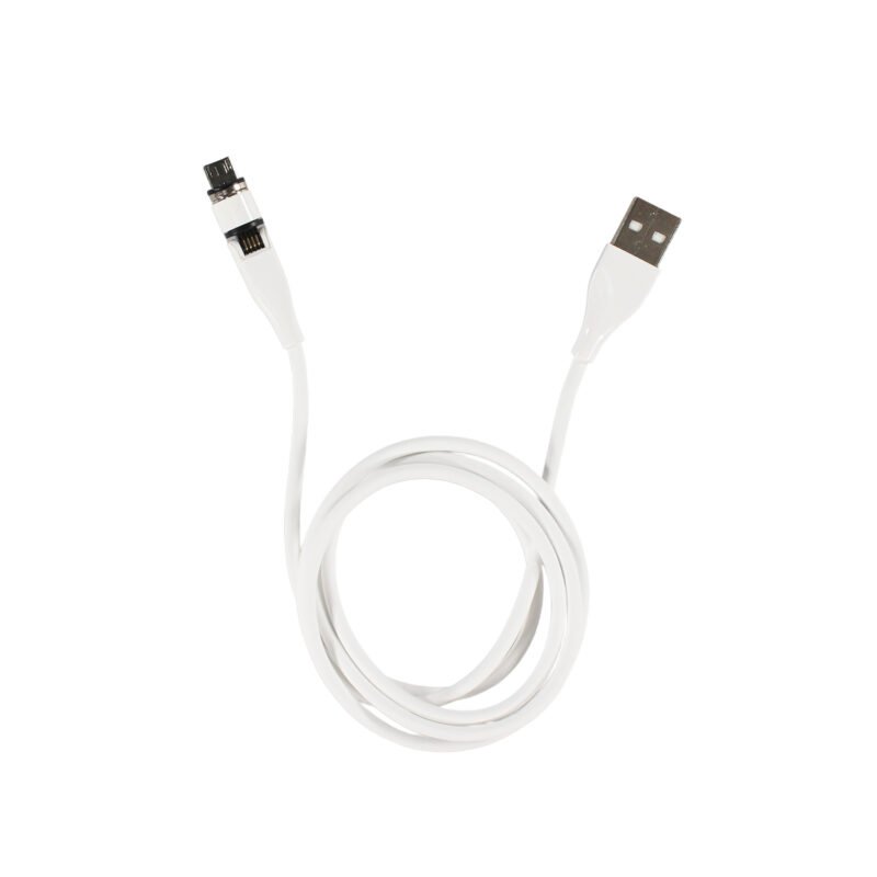 cable tecnolab 3 en uno conectores micro usb, lightning, tipo c. corriente 3a, usb 2.0, diseÑo rotativo 540°, 2m. — vista 11