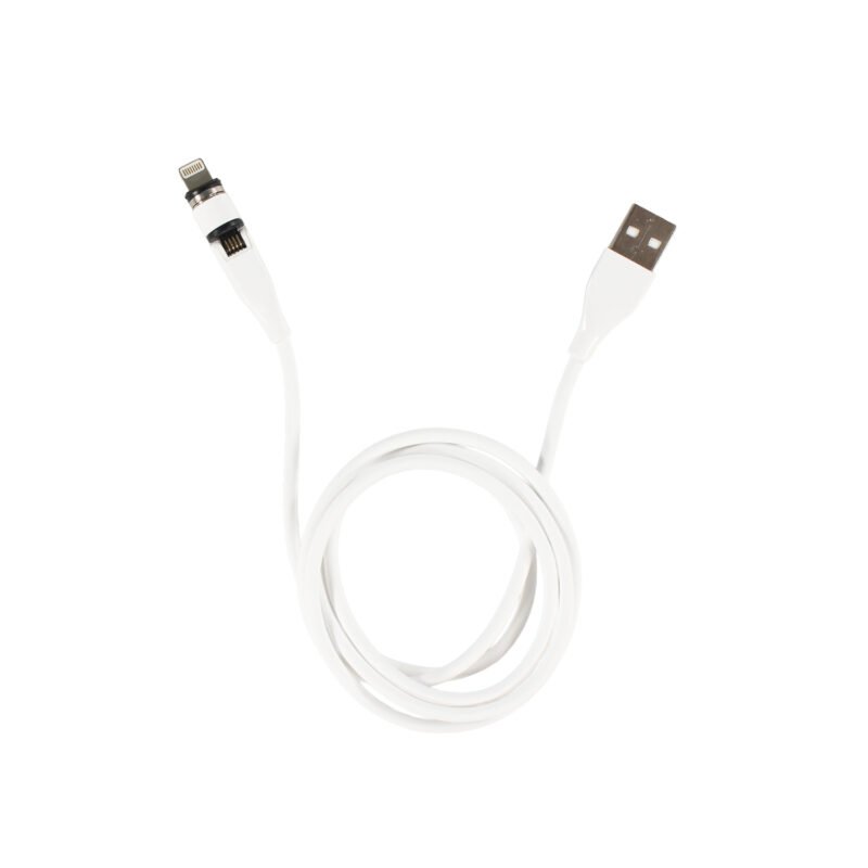 cable tecnolab 3 en uno conectores micro usb, lightning, tipo c. corriente 3a, usb 2.0, diseÑo rotativo 540°, 2m. — vista 12