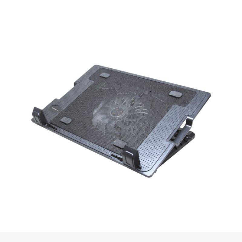 ventilador tecnolab para laptop, ajustable 9 17", diseÑo elegante, plug & play, conexion usb x2, velocidad 700 1400rpm. — vista 2