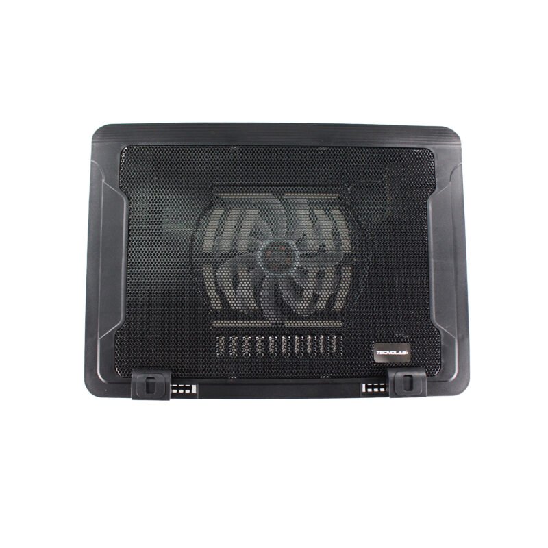 ventilador tecnolab para notebook, diseÑo ergonomico, ajustable 10" 17", silencioso, puertos usb x2, 5 alturas, velocidad 700 1400rpm. — vista 2