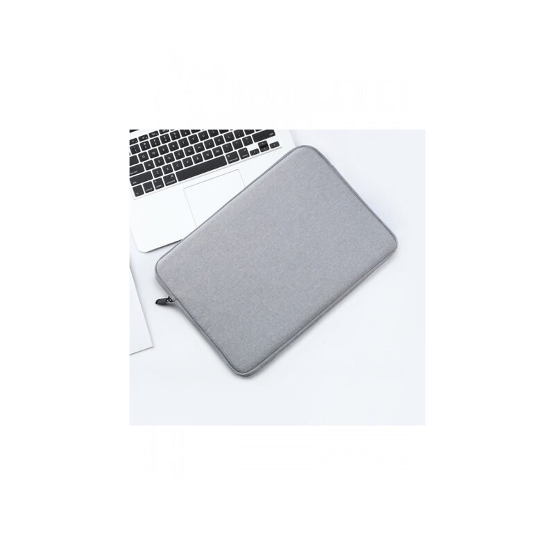 funda tecnolab para notebook 15.6", acolchado protector, detalles elegantes, ajuste preciso, proteccion completa. grey — vista 4