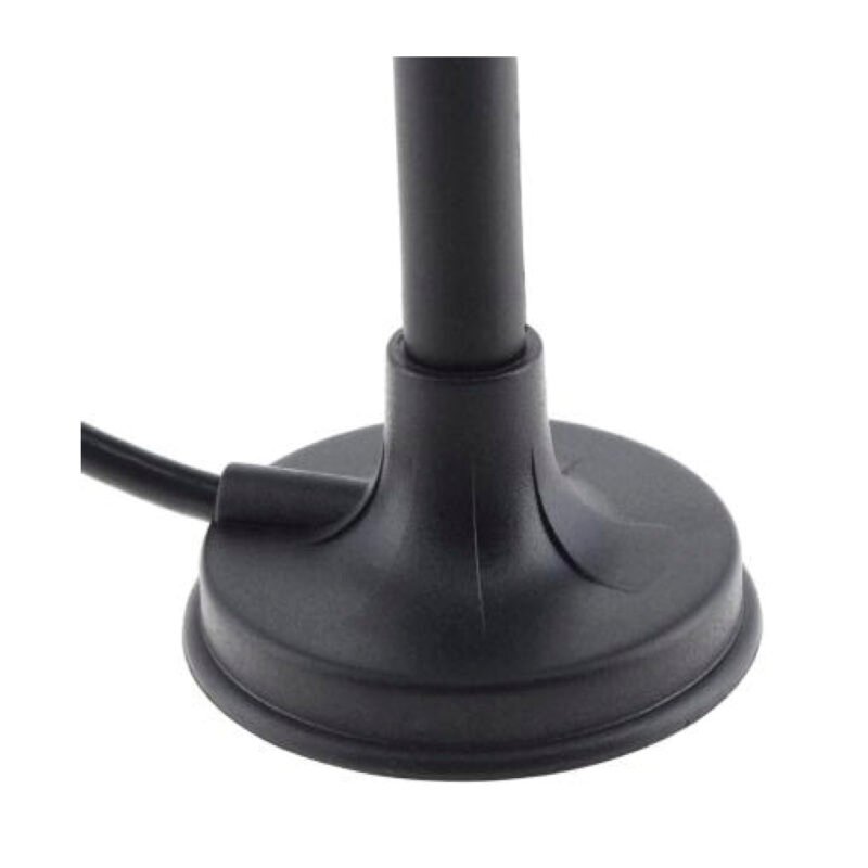 antena tecnolab hdtv uhf 470 862mhz, 3 5 db, soporte magnetico, cable 5m, temperatura 20 a +65°c. — vista 4