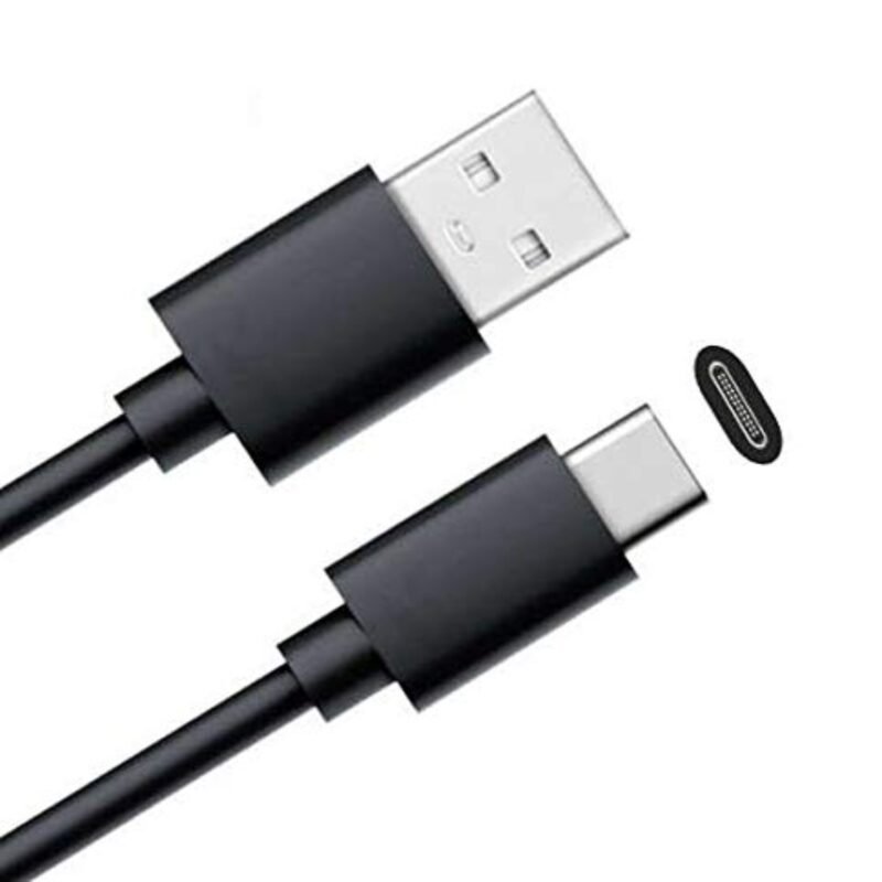 cable tipo c super carga rapida 5a de 1 mts