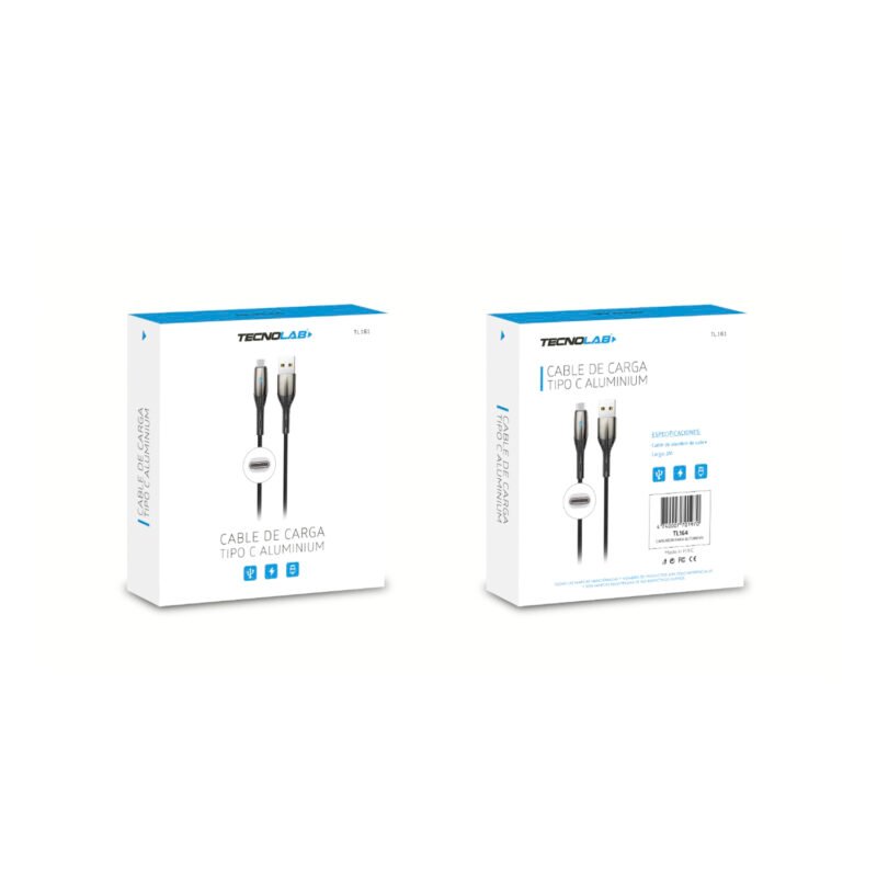 cable tipo c super carga rapida 5a de 1 mts — vista 3