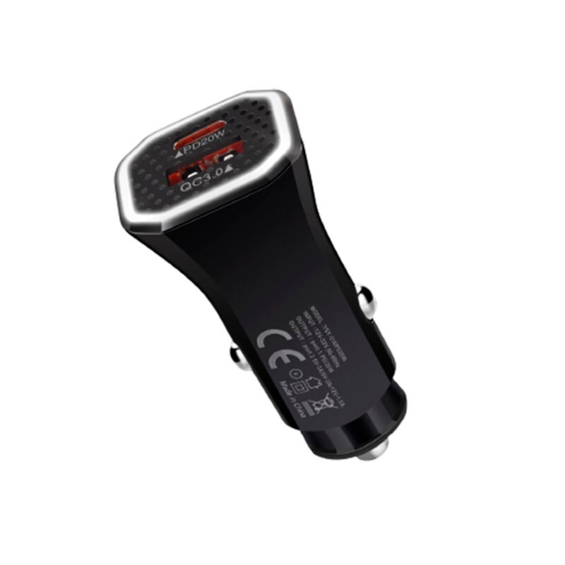 cargador de auto carga rapida pd+ usb3.0 38w — vista 2