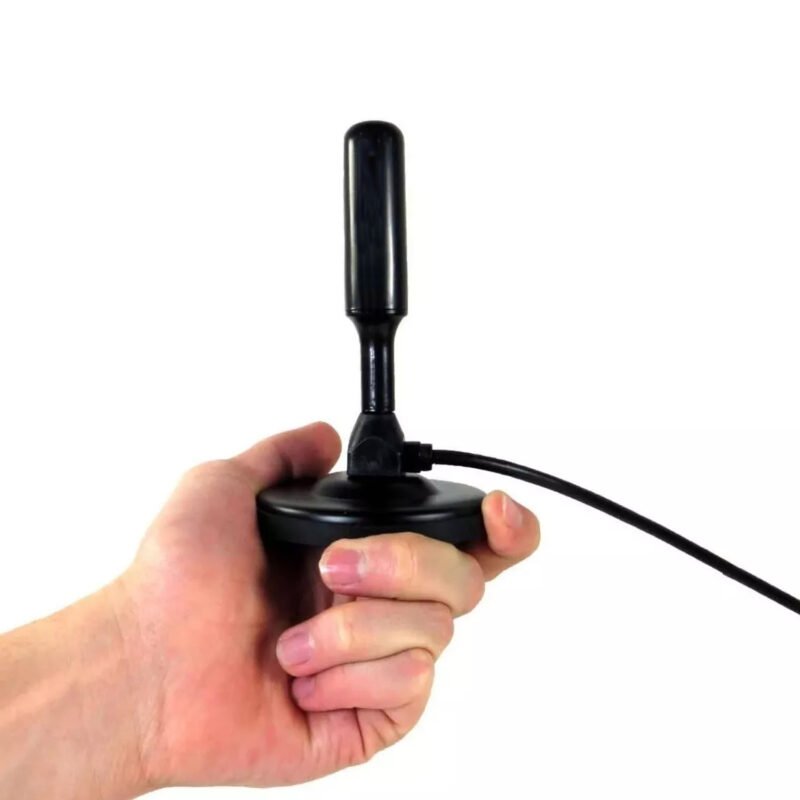 antena digital tecnolab 3 5db terrestre dvb t/t2, iman para superficies metalicas, full hd 1080p, cable 1.5m. — vista 4