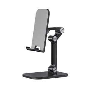 soporte tecnolab plegable, diseÑo unico y elegante, compatible smartphones y tablets de 4 12.9", ajuste de angulo hasta 120°.