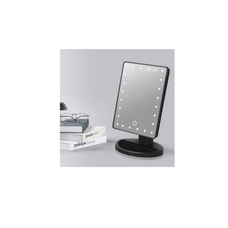 espejo de maquillaje tecnolab con luz led, zoom x5, control de luz, giro 180°, 16 leds de alto brillo. — vista 3