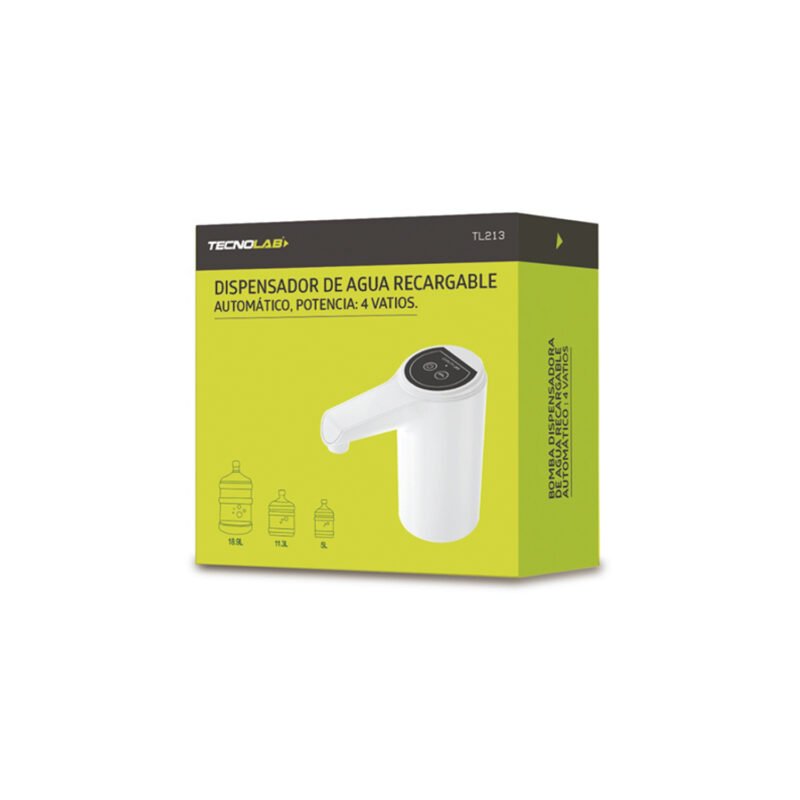 dispensador de agua electrico recargable, facil de instalar, material seguro, bateria 1200 mah. — vista 4