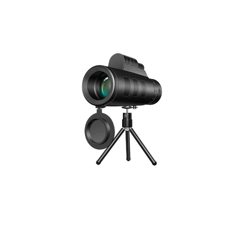 telescopio tecnolab monocular portatil, zoom 40x60, optica doble, lente y prisma multicapa, ideal para actividades outdoor.