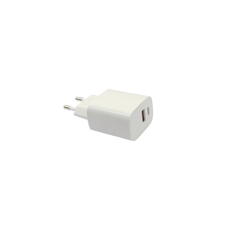 cargador tecnolab qc 3.0 + pd 20w, sin cable. certificacion sec. white — vista 2