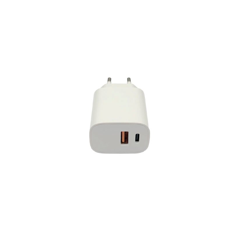 cargador tecnolab qc 3.0 + pd 20w, sin cable. certificacion sec. white — vista 3
