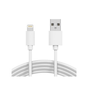 cable de iphone y ipad usb a lightning certificadowhite
