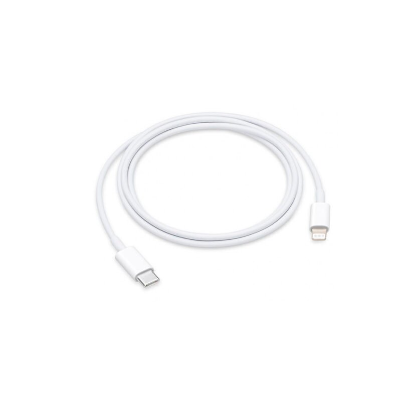 cable de iphone y ipad tipo c a lightning certificadowhite