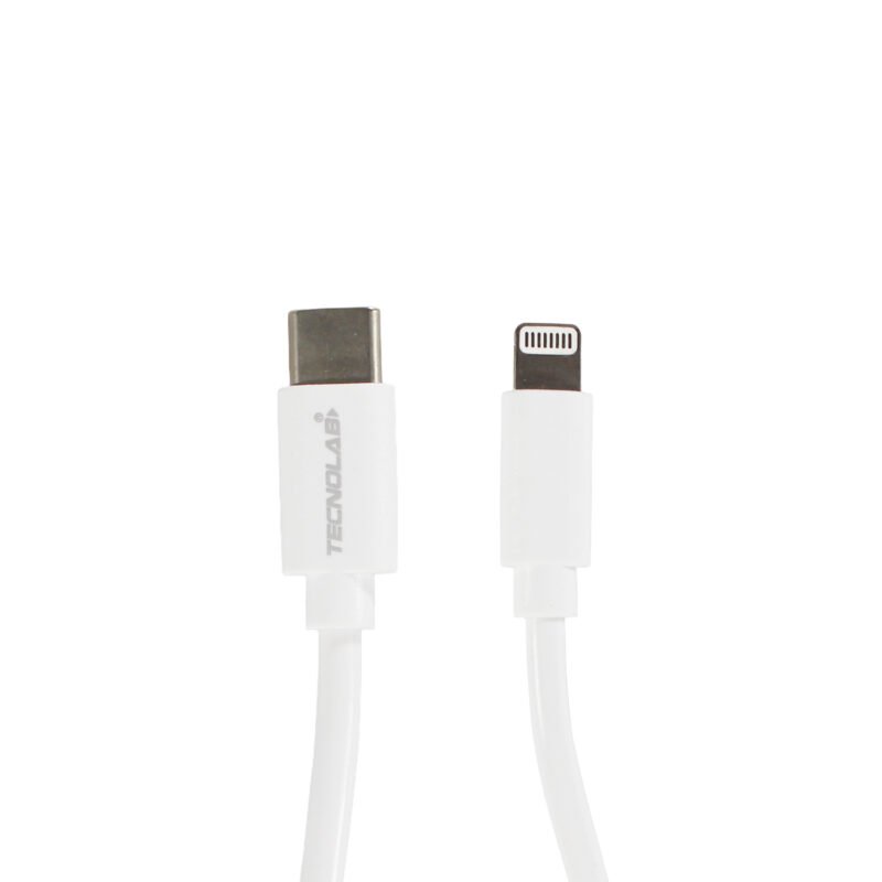 cable de iphone y ipad tipo c a lightning certificadowhite — vista 7
