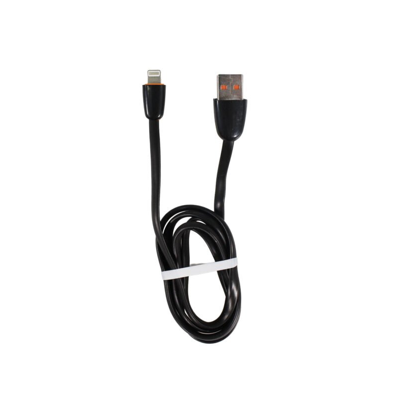 cable lightning usb iphone/ ipad. black. 1 mt box — vista 2