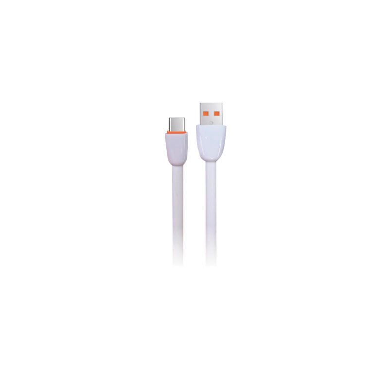 cable usb a tipo c 2.0.white. 1 mt box