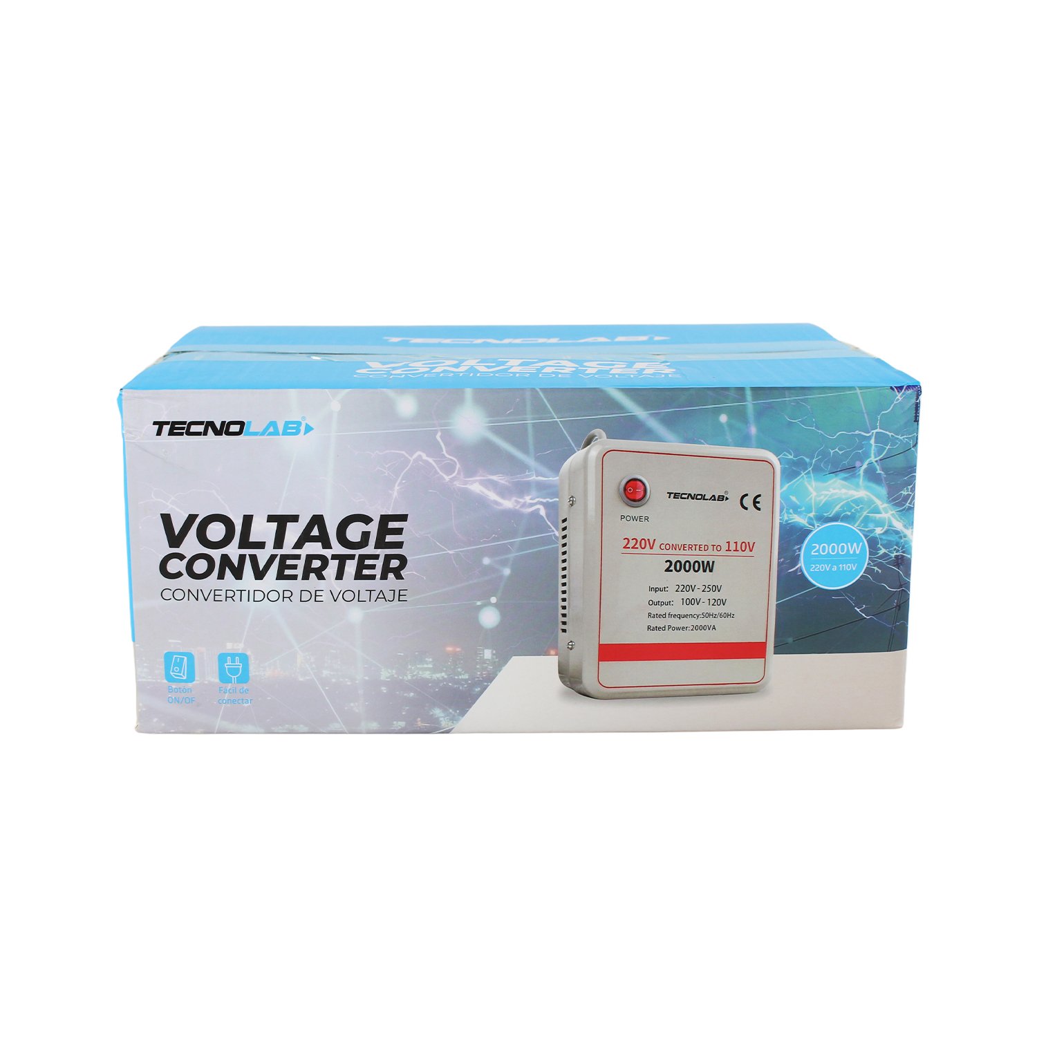 convertidor de corriente de 2000w de 220v a 110v convertidor de corriente de 2000w de 220v a 110v