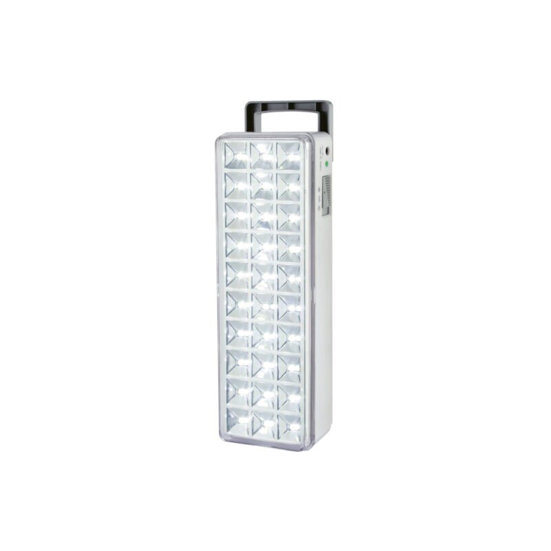 luz de emergencia con 30 led, recargable