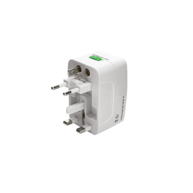 adaptador de viaje universal tecnolab