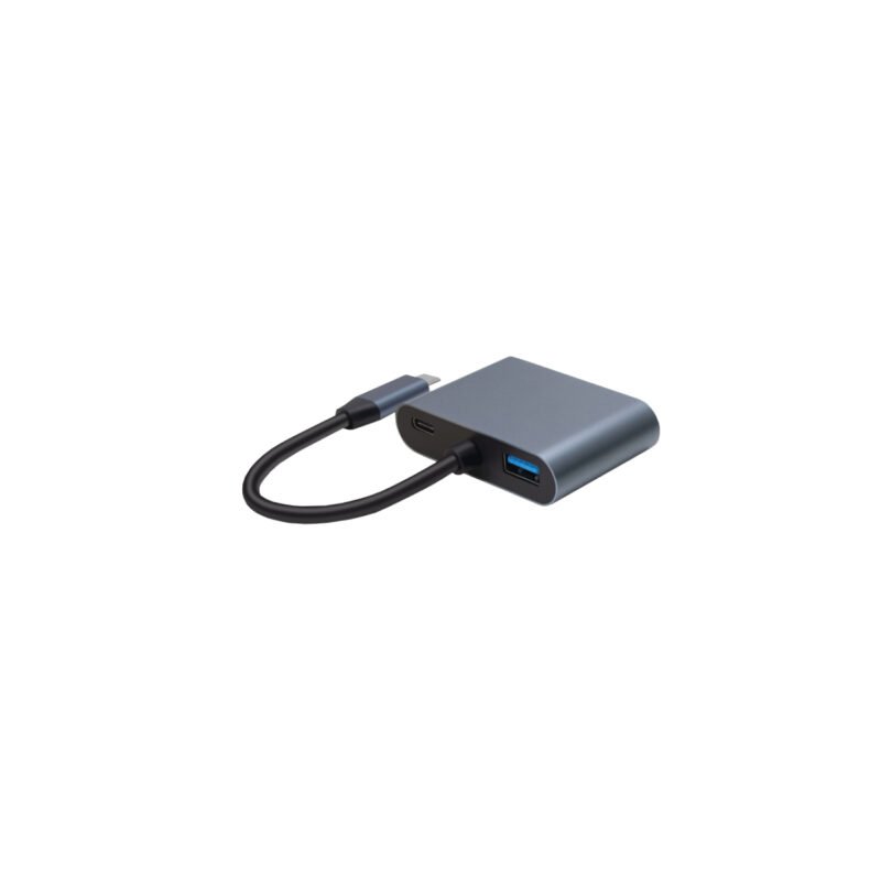 hub tipo c 4 en 1 hdmi /vga /pd /usb — vista 3