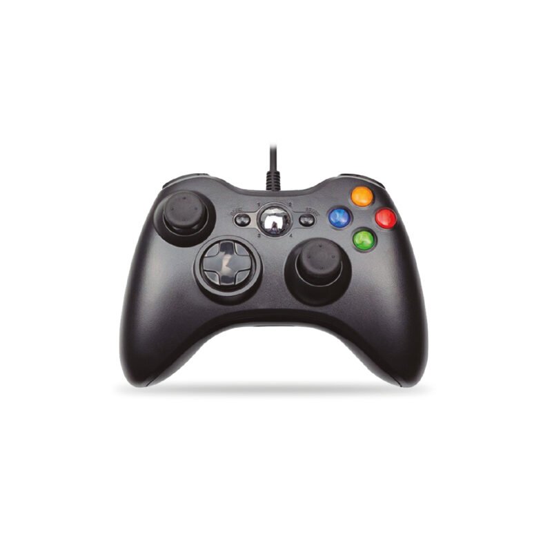 control para xbox 360 con cable black