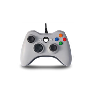 control para xbox 360 con cable white