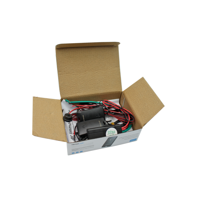 corta corriente tecnolab inmovilizador automovil 2.4ghz., alcance 2mt, seÑal bidireccional, bloqueo/desbloqueo, emergencia. — vista 2