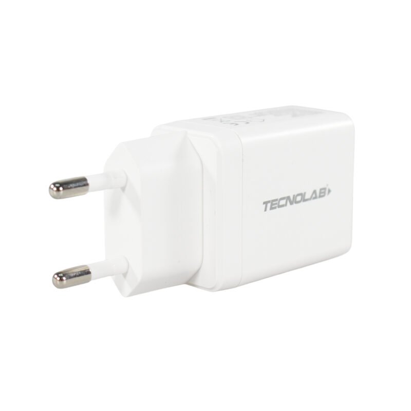 cargador tecnolab salida usb 10.5w con cable usb a lightning. certificacion sec. white — vista 9