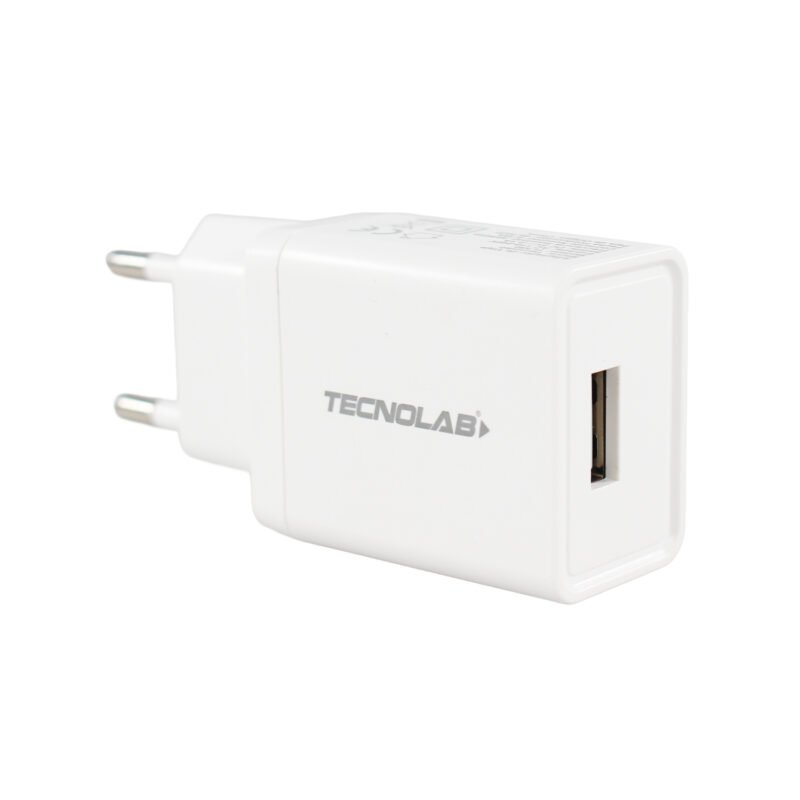 cargador tecnolab salida usb 10.5w con cable usb a lightning. certificacion sec. white — vista 11