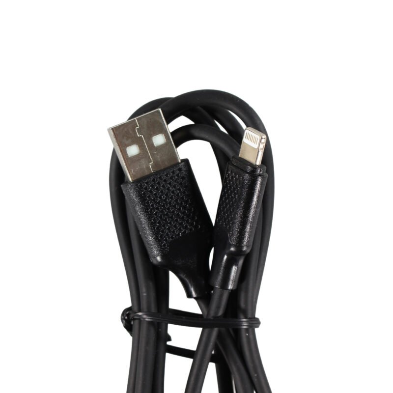 cargador tecnolab qc 3.0 salida usb 18w con cable usb a lightning. certificacion sec. black — vista 6